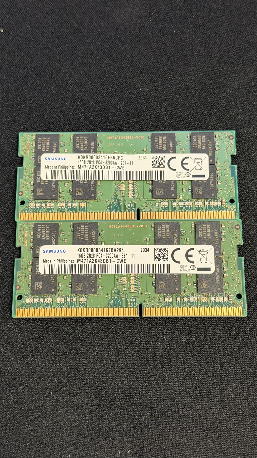 16gb DDR4 Laptop RAM