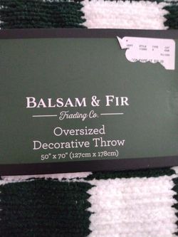  Balsam Fir Blanket 