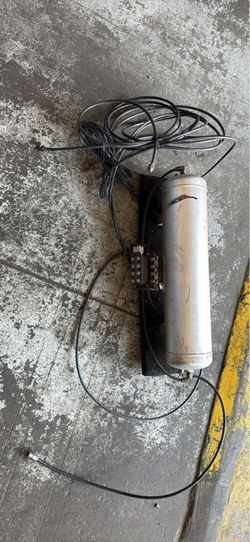 Air suspension tank , valves and hoses