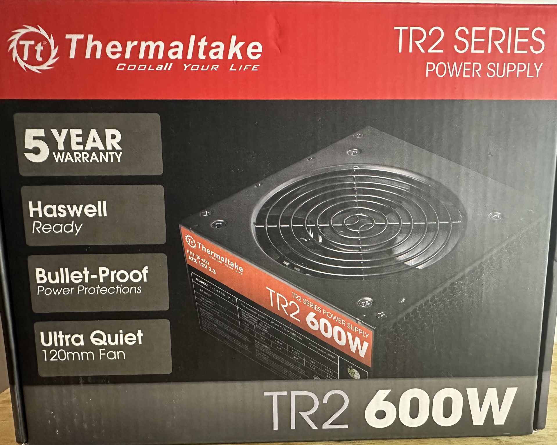 Thermaltake TR2 600W Power Supply 