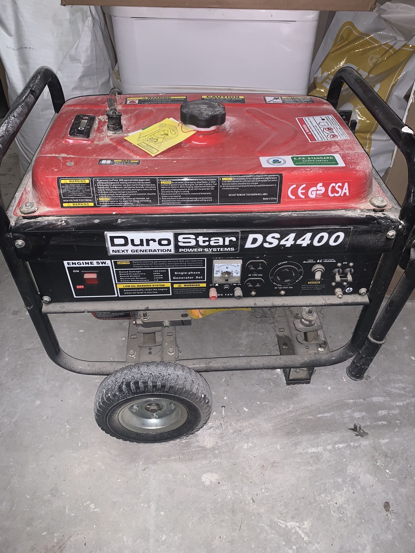 DuroStar Portable Generator