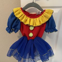 12 Mo / $5 Baby Clown Costume 
