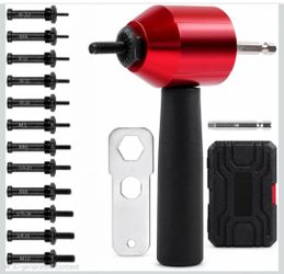 Nut Tool Kit for Drill & Ratchet