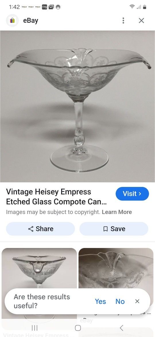 Candy Or Compote Dish