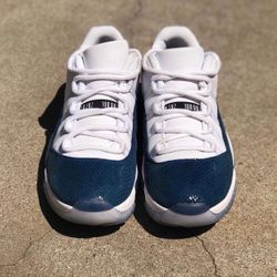 Jordan Retro 11 Low Navy Snake DS