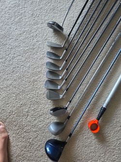 Mixed Golf Club Set – Irons, Driver, Fairway