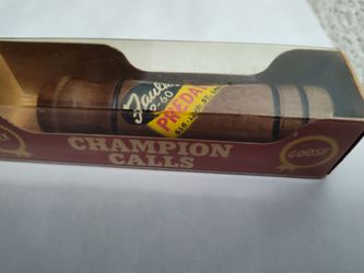 Vintage wooden call in box