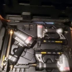Senco Nailer  Set Finish Pro 35 Finish Pro 15 And SLS15 Stapler  W Case