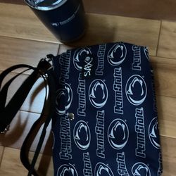 Penn state NEW Purse + New Tumbler