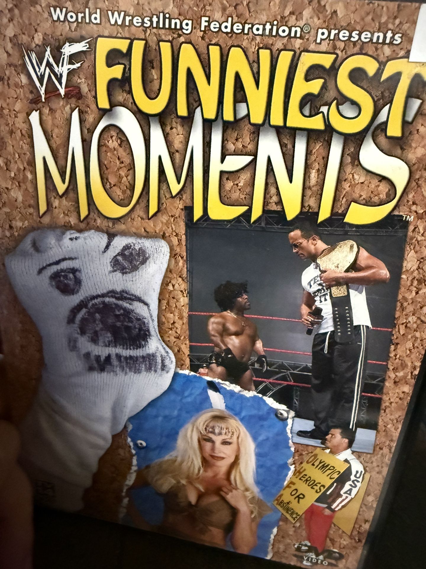 WWF Wrestling Funniest moments DVD