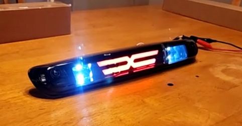 3rd brake light full led for 07-13 Silverado Sierra 1500 to 3500