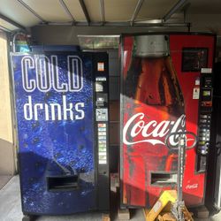 Two Soda Vending Machines