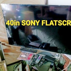 TV FLATSCREEN  40in Excellent Condition 