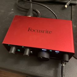 Focusrite Gen 4 interface