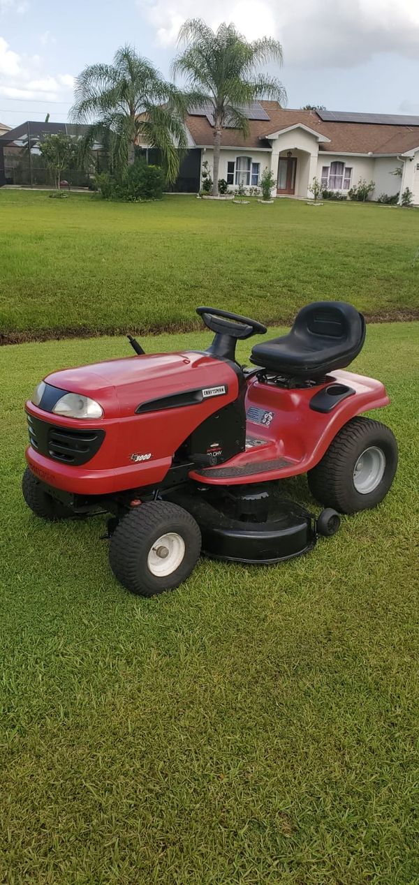 Craftsman lt3000 riding mower for sale for Sale in Kissimmee, FL OfferUp