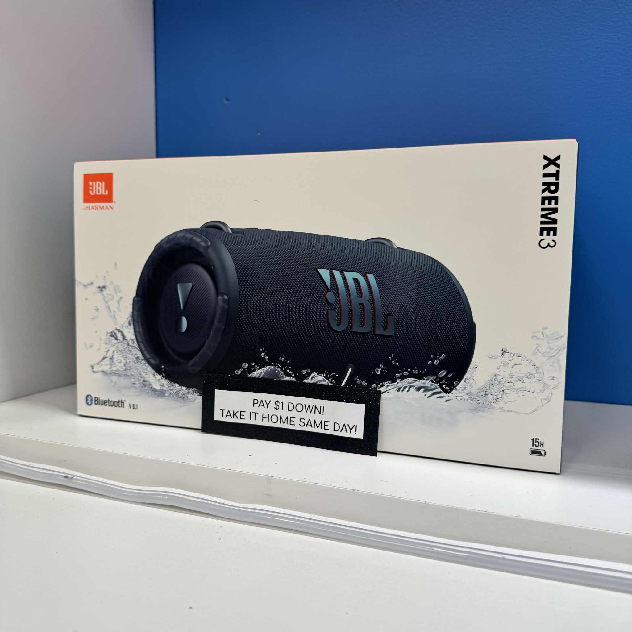 JBL Xtreme 3 Bluetooth Speaker - Pay $5 DOWN AVAILABLE - NO CREDIT NEEDED