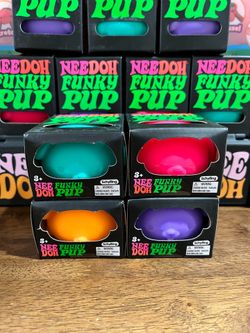 100% Authentic Schylling Needoh Funky Pup Squishy $16 EACH