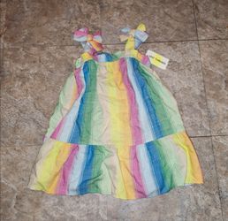 Epic threads rainbow 🌈 dress new 3t firm price