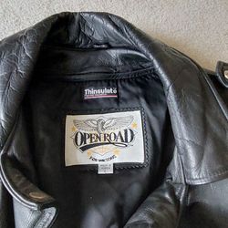 Leather Motorcycle Jacket 