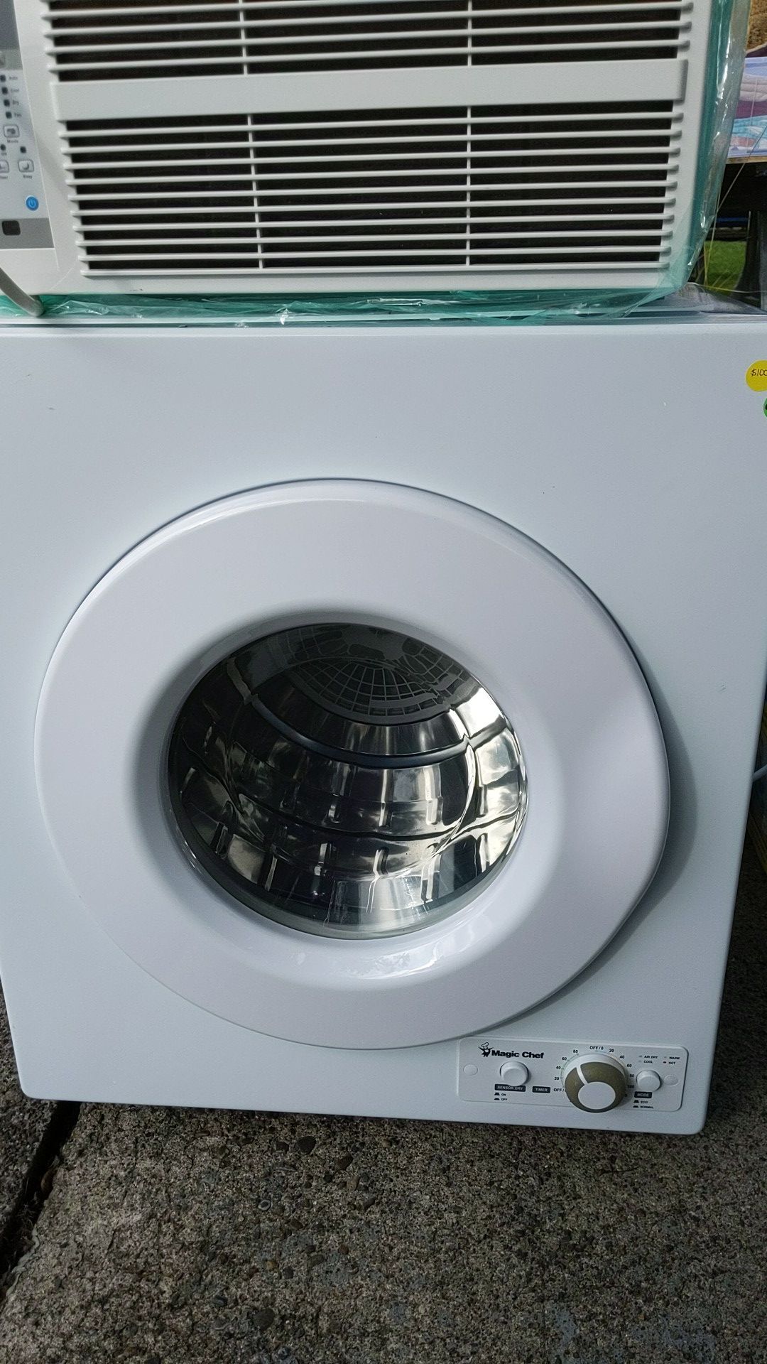 Portable dryer magic chef model mcsdry1s