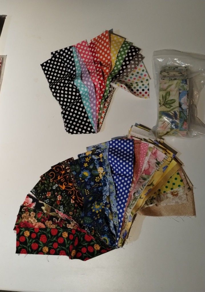 Assorted Fabric Strips