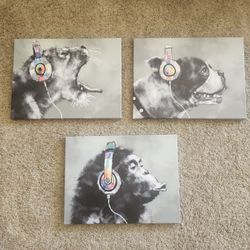 Canvas Animal Art Prints