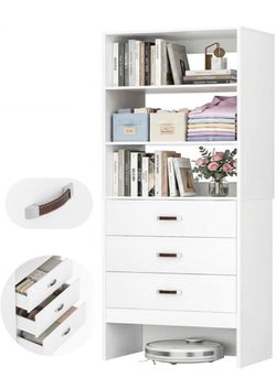 80” Freestanding Cabinet, White