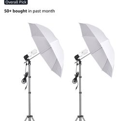 Enart Photography Umbrella Lighting Kit