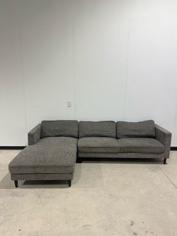 Very Nice Grey Sectional Sofa
