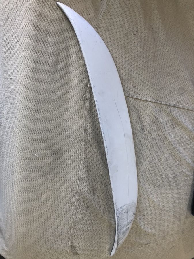 MERCEDES C216 W216 CL ROOF WINDOW SPOILER CL500 CL550 CL600 CL63 CL65 AMG