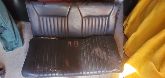 black Foxbody rear seats *Drop top*