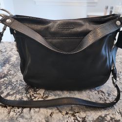 Coach Zoe 14707 Convertible Hobo Bag In Black