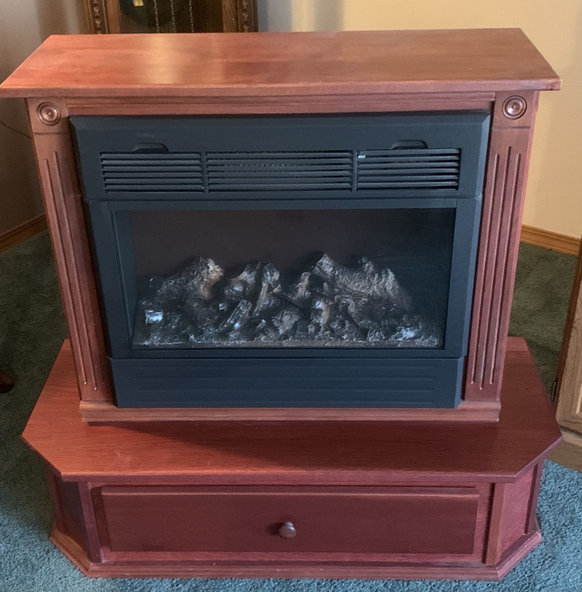 Amish Heat Surge Electric Fireplace