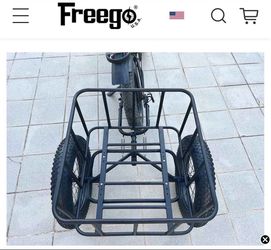 Freego Electric Bicycle Cargo Rear Trailer