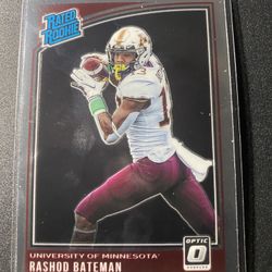 Rashod Bateman Chronicles Don Russ optic draft picks