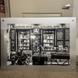 A Kiss At Shakespeare - Mounted Print