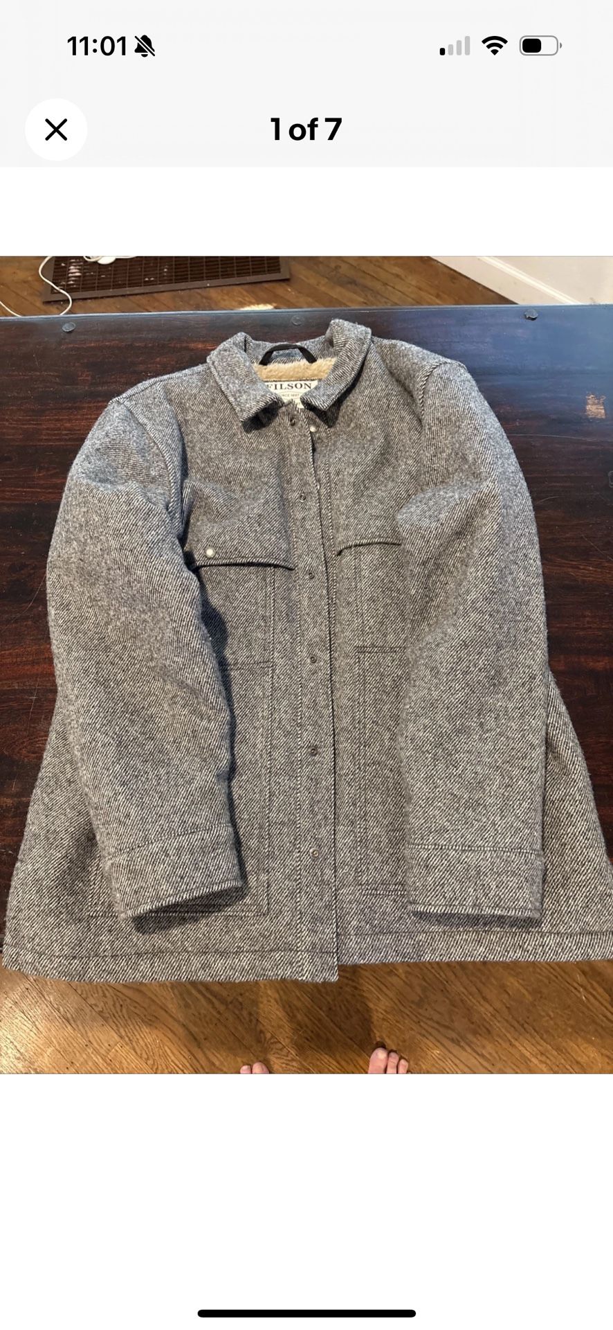 Filson Wool Coat
