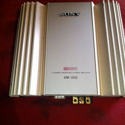 Sony Car Amplifier 
