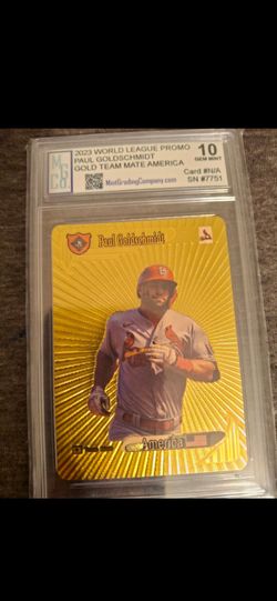2023 Paul Goldschmidt Gold Teammates Graded 10 MLB NY Yankees St Louis Cardinals