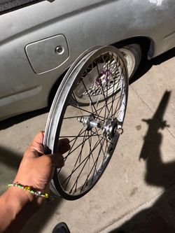1 Rear Only Gt Race laced bmx rim - Orphan