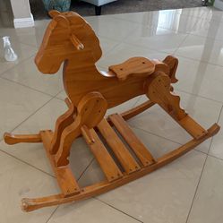 Children’s Wooden Rocking Horse