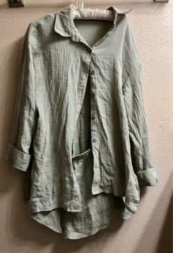 Sage Green romper