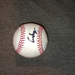 Used Baseball In LA Dodgers Team