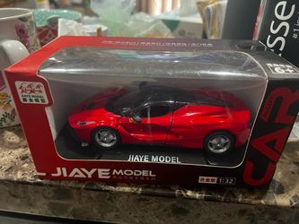 1:32 scale red Ferrari die-cast model car