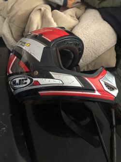 Dirt bike helmet