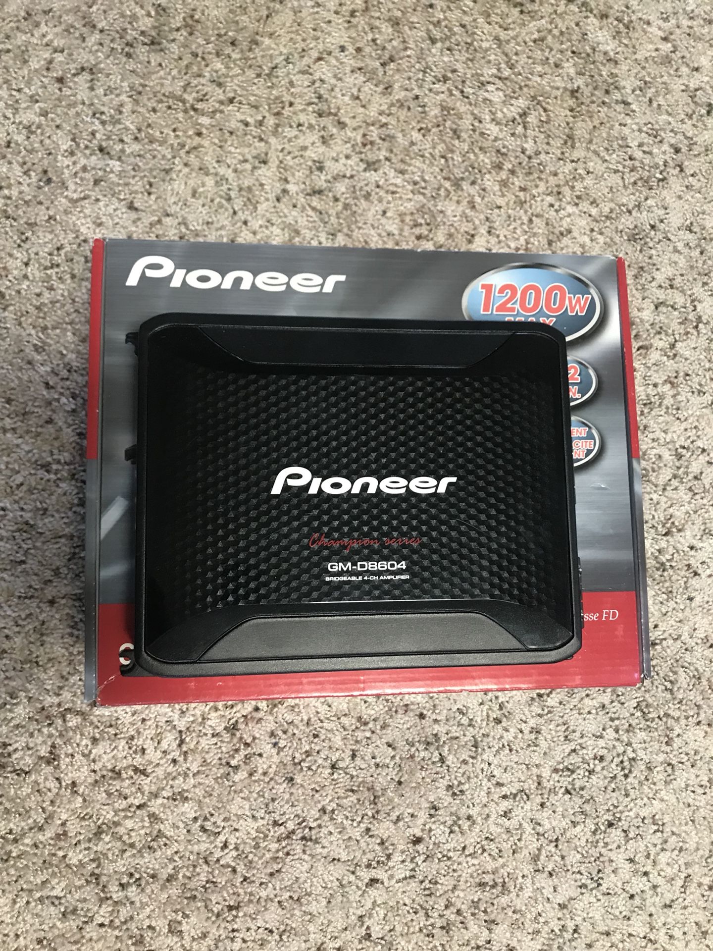 Pioneer GM-D8604 4 channel Amp