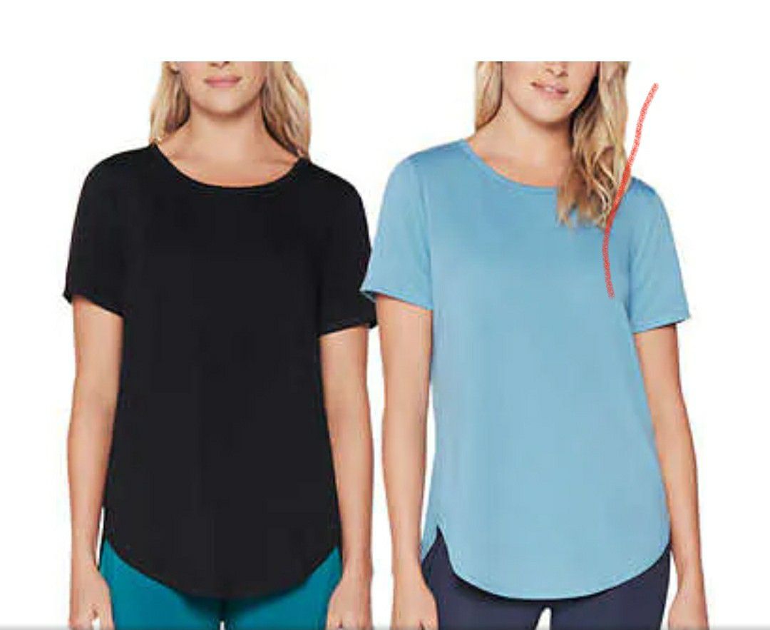 Skechers Ladies Tunic Tees 2pack XS-3X Available 