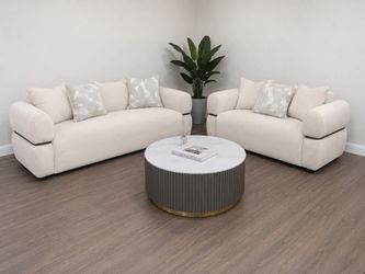 Juego de sala moderno con mesa de centro