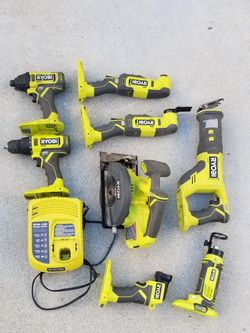 RYOBI 9pc Tool Set Comvo. Deal ( Tools Only)