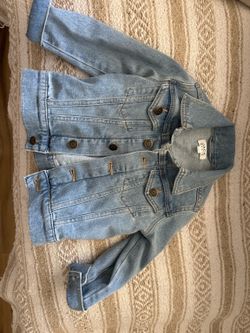 Janie and Jack Light Wash Denim Jacket size 2t